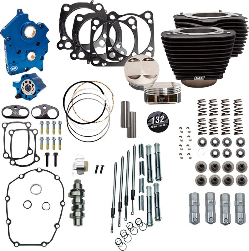 Trimsats S&S M8 Oilcool 132" H-D 17-23 310-1233C