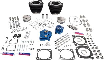 Trimsats S&S 132" Softail 18-upp, Touring 19-upp 310-1389A