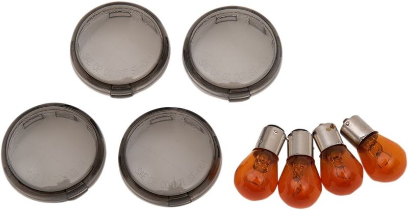 Turn Signal Lens Bullet Smoke