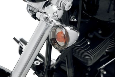 Turn Signal Lens Bullet Smoke