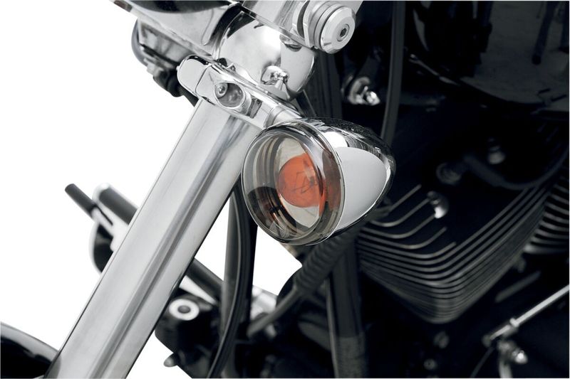 Turn Signal Lens Bullet Smoke