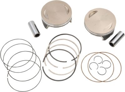 Kolvsats S&S 124" 4-1/8" +.020 smidd