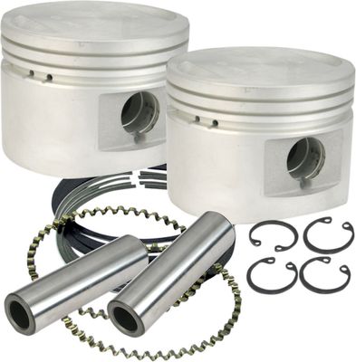 Kolvsats S&S 3-1/2" +.010 gjuten Evo Big Twin 84-99