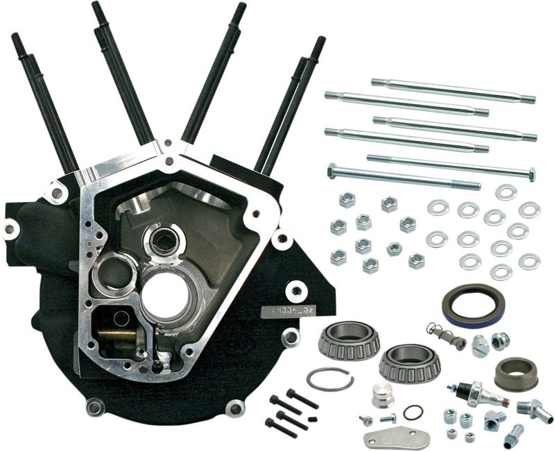 Vevhus S&S svart Evo Big Twin 92-99