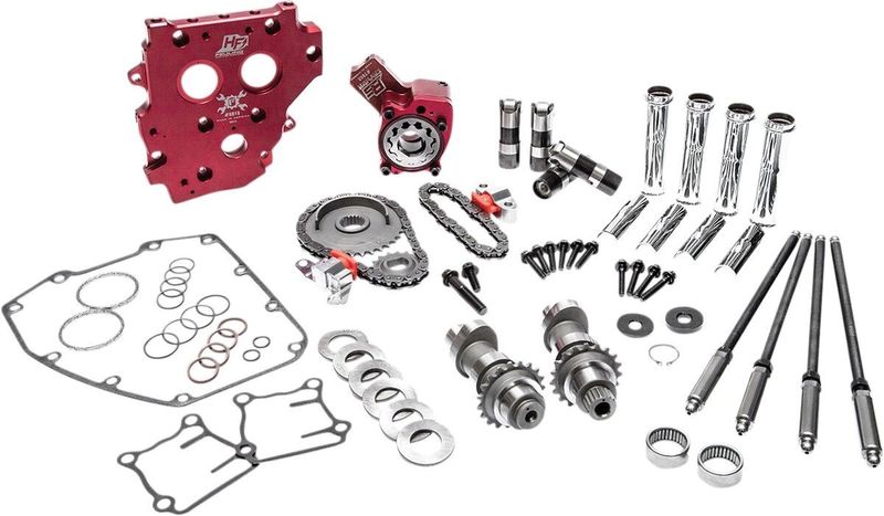 Kamaxelsats Feuling 103" 110" kort krom Twin Cam 99-06
