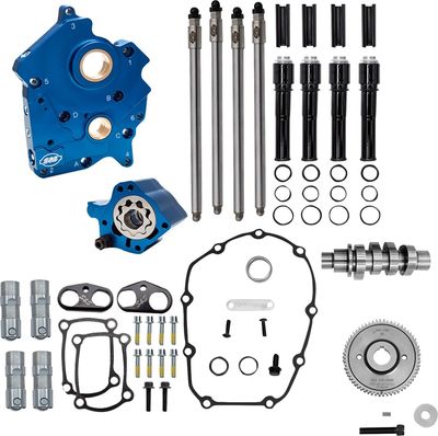 Kamaxelsats S&S 496 Cam svart Touring 17-24, Trike 17-21 310-1387