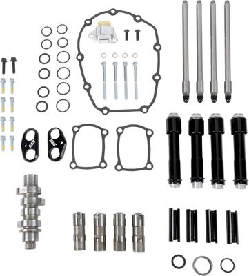Kamaxelsats S&S 496 Pushrod Tubes svart H-D 17-upp 310-1410
