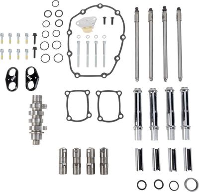 Kamaxelsats S&S 496 Pushrod Tubes krom H-D 17-upp 310-1411