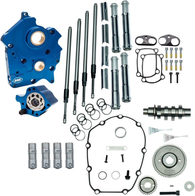 Kamaxelsats S&S M8 Chest Push krom H-D 17-upp 310-1005B