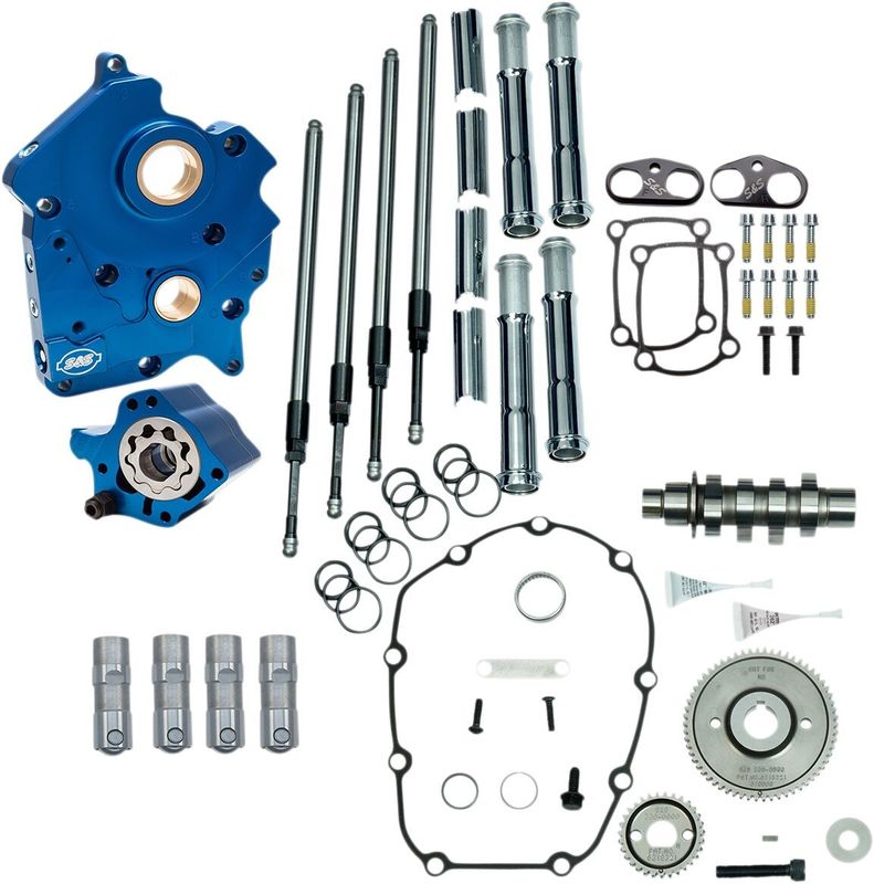 Kamaxelsats S&S M8 Chest Push krom H-D 17-upp 310-1006B
