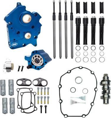 Kamaxelsats S&S M8 Chest Push svart H-D 17-upp 310-1011C