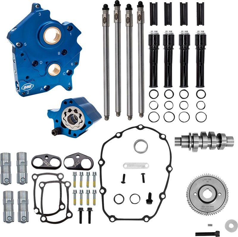 Kamaxelsats S&S M8 svart Touring 17-upp 310-1387A