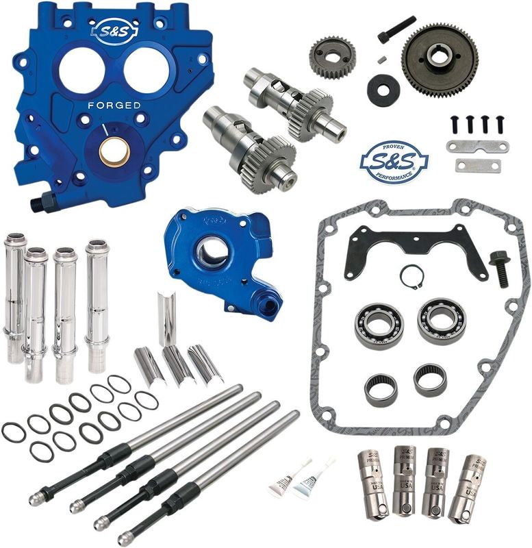Kamkåpssats komplett drevdriven S&S 551GE Twin Cam 99-06