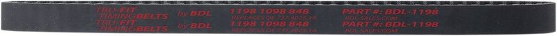 Kamrem Belt Drives Tru-Fit Belts Ducati 07-17, Bimota 08-09