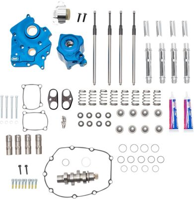 Kamaxelsats S&S M8 W/plate O/c 550C H-D 17-upp