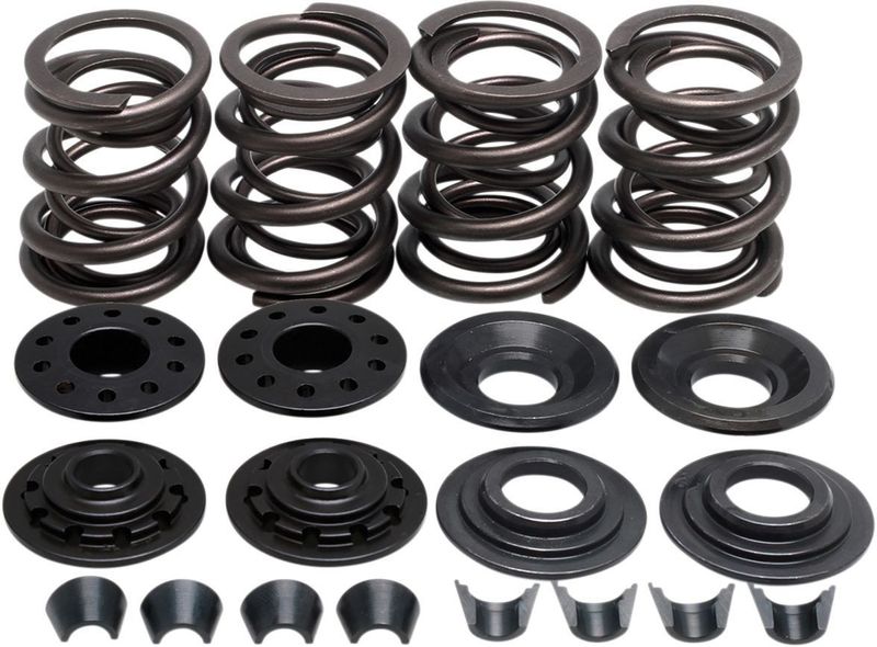 Fjädersats ventil Kibblewhite Racing 57-83 stål Sportster 77-83