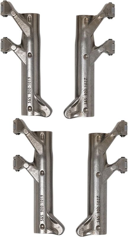 S&S, M8 forged roller rockers arm set