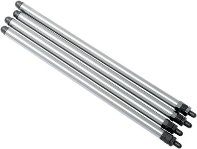 Stötstänger justerbara kromoly Andrews Shovelhead med OEM hydrauliska lyftare