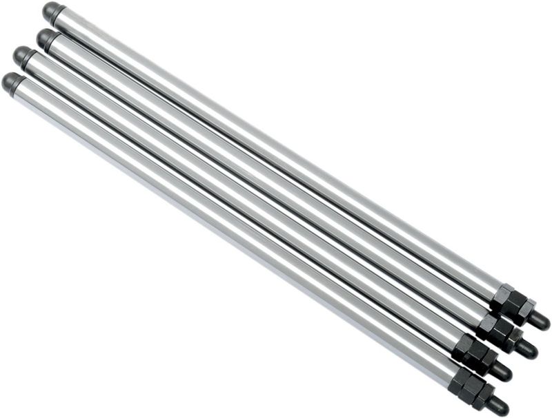 Stötstänger justerbara kromoly Andrews Shovelhead med OEM hydrauliska lyftare