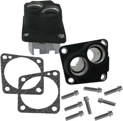 Lyftarhussats S&S gjuten fram/bak svart Evo Big Twin 84-99