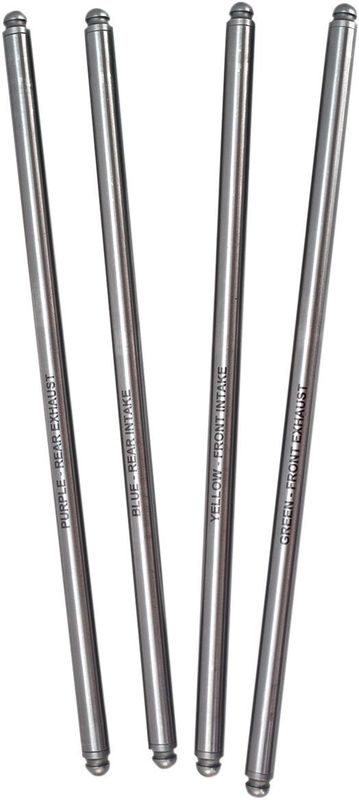 Stötstänger fasta S&S kromoly Twin Cam standardlängd Twin Cam 99-17
