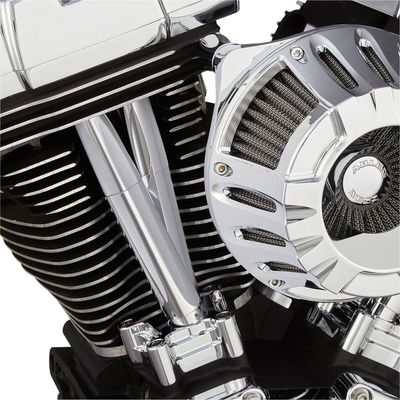 Kåpor stötstångsrör Arlen Ness Deep Cut krom H-D 99-17