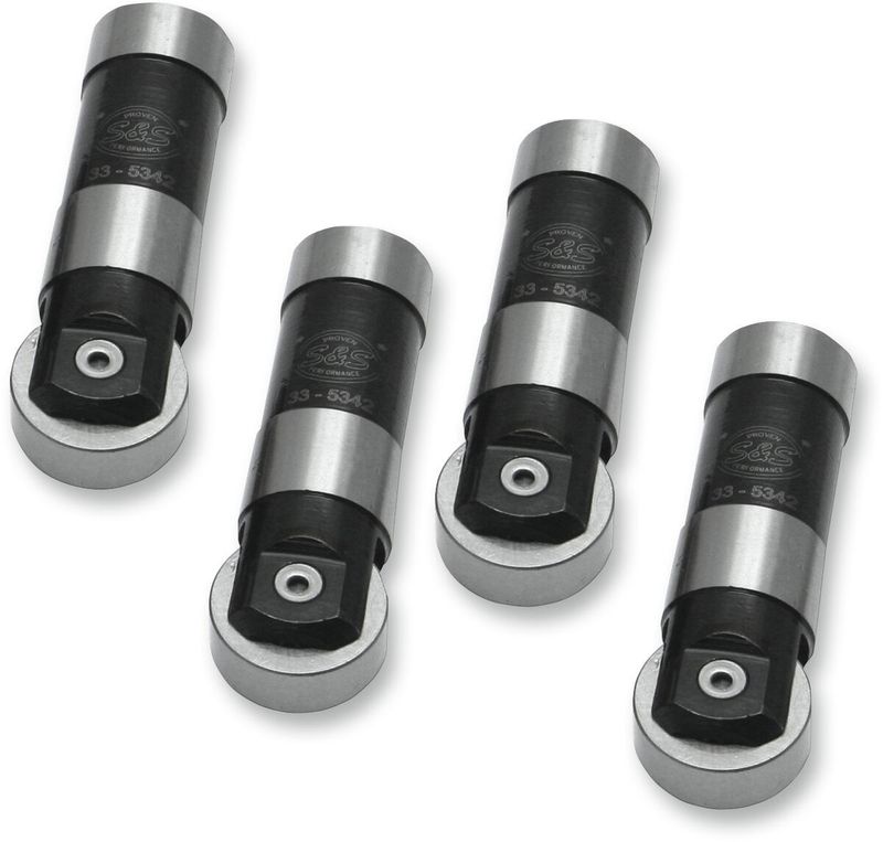 S&S, Evo high performance tappet assembly set. HL2T (4-pack)