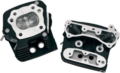 Topplock S&S SuperStock 8.4 8.9 svart Evo Big Twin 84-99