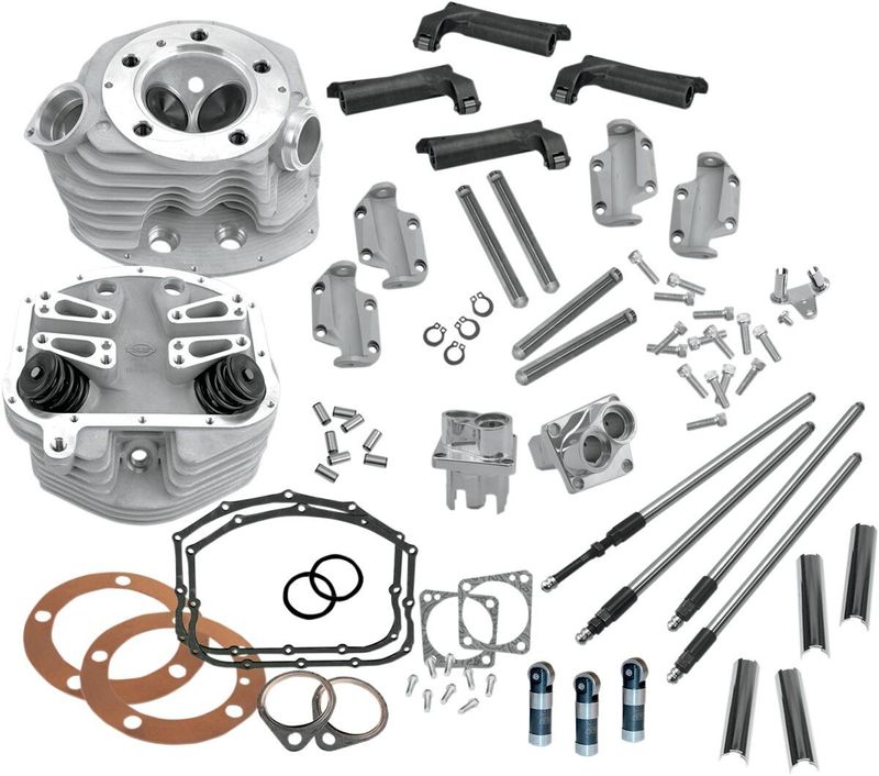 S&S, Shovel to Panhead cyl. head conversion kit. 3-5/8"