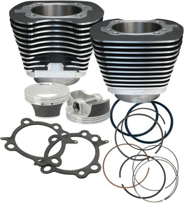 Kolvsats cylinder S&S 96" 106" svart 96" Dyna 06-17