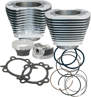 Kolvsats cylinder S&S 96" 106" silver 96" Dyna 06-17
