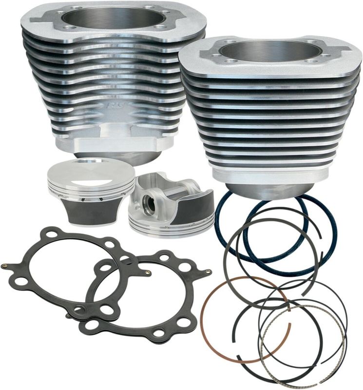 Kolvsats cylinder S&S 96" 106" silver 96" Dyna 06-17