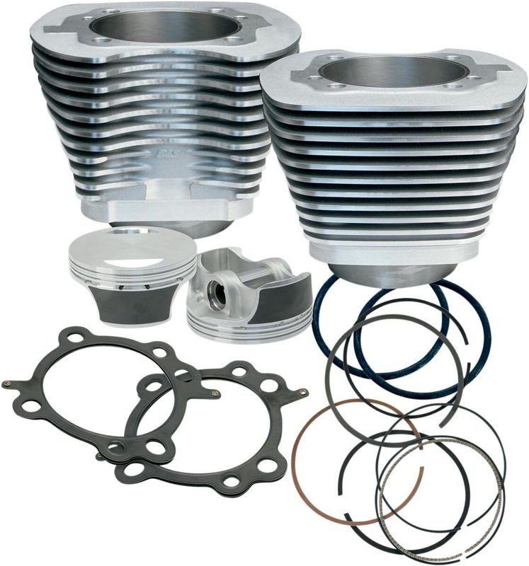 Kolvsats cylinder S&S 88" 97" 88" Dyna 99-05 silver