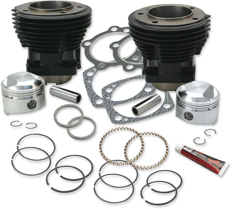 Kolvsats cylinder S&S 3-1/2" L78-84 80"