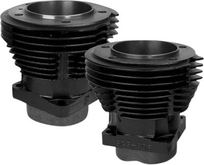 Cylindersats S&S Shovelhead 3.625" x 5.330" svart ersättning