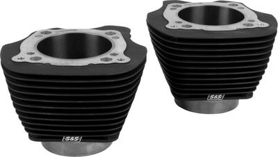 Cylinder S&S Unhoned Highlighted svart Touring 17, Trike 17