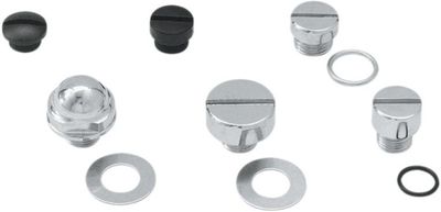 Plugg oljepump Colony OEM-Style krom FX 78-80, Touring 74-80