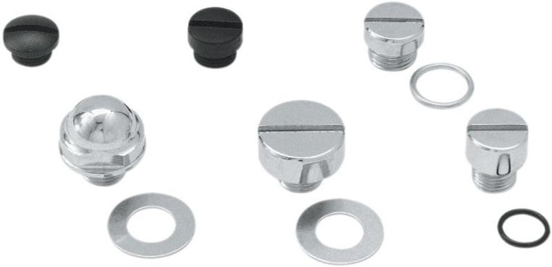 Plugg oljepump Colony OEM-Style krom FX 78-80, Touring 74-80