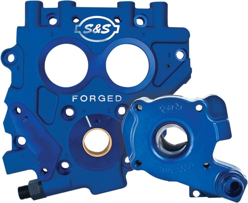 Oljepump och kamstödsplatta S&S TC3 Twin Cam A/B 99-06