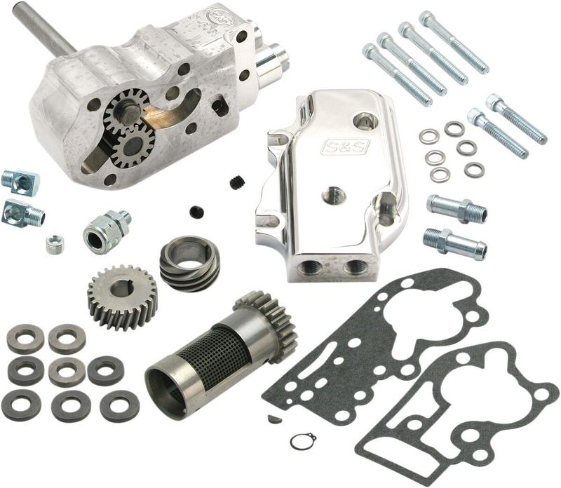 Oljepump S&S Evo Big Twin with pre-90 style