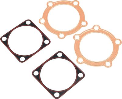 Topplockspackningar James Gasket JGI-16770-36-C präglad koppar Knucklehead H-D 36-47