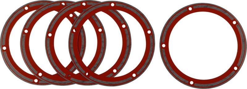 Packningssats kåpa James Gasket JGI-25416-99-X silver H-D 99-06 (5-pack)
