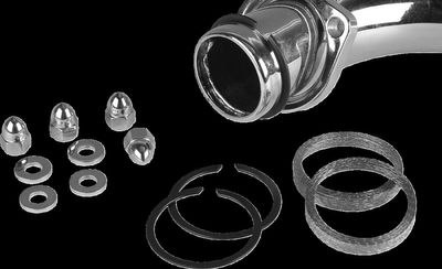 Avgaspackningar James Gasket JGI-65324-83-KWG1 Mntgkit krom H-D 83-upp