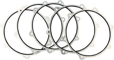 Packning distans Cometic SPACR5P aluminium inre H-D 06-17 (5-pack)