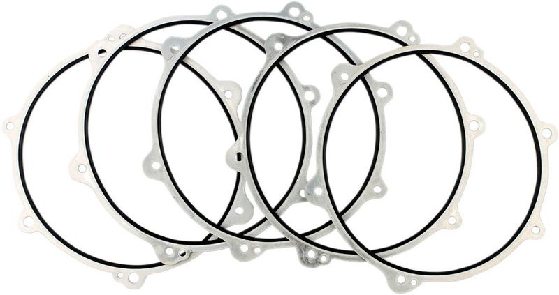 Packning distans Cometic SPACR5P aluminium inre H-D 06-17 (5-pack)