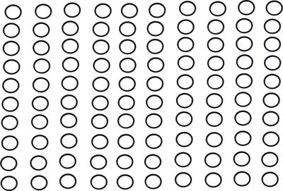 O-ring plugg James Gasket H-D 71-24 (100-pack)