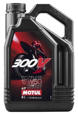 Motul 300V 4T Factory Line 15W-50 4 L