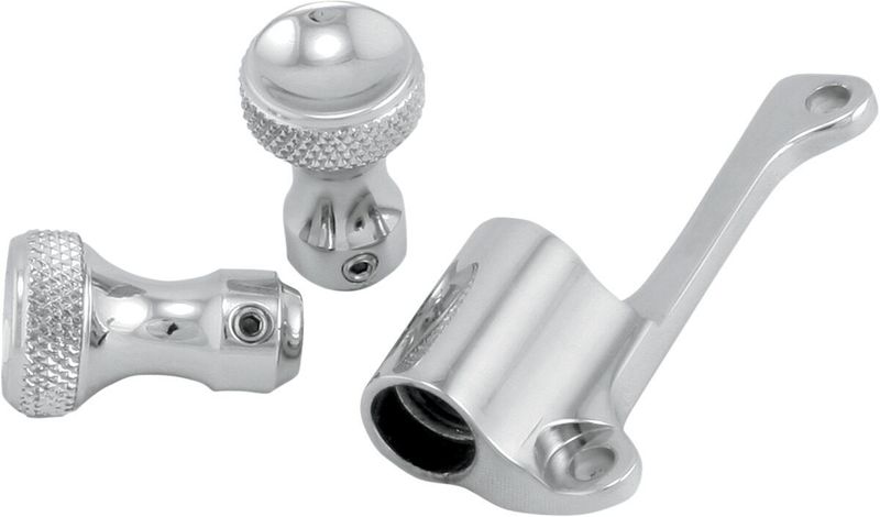 Fäste Todd's Cycle Mikuni Enrichener Knobs krom