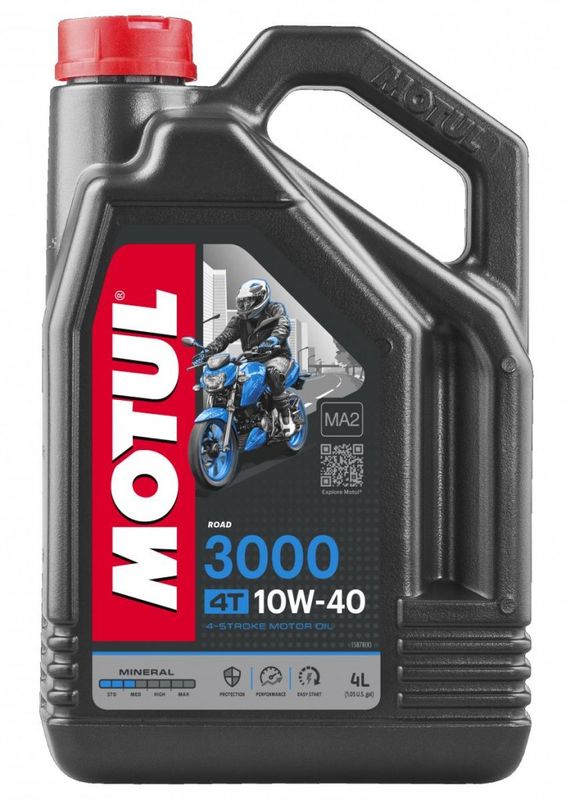 Motorolja Motul 3000 4T 10W-40 4 L