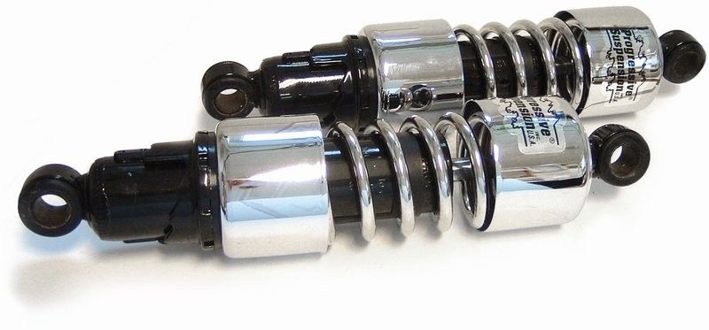 Stötdämpare 11,5, FXR/XL 79-03, Progressive Suspension, kromade